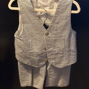 Dear sucker, vest and shorts set